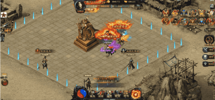 三网游戏雷霆传奇【铁血魔城】一键双区即玩服务端+内置授权后台+外网教程