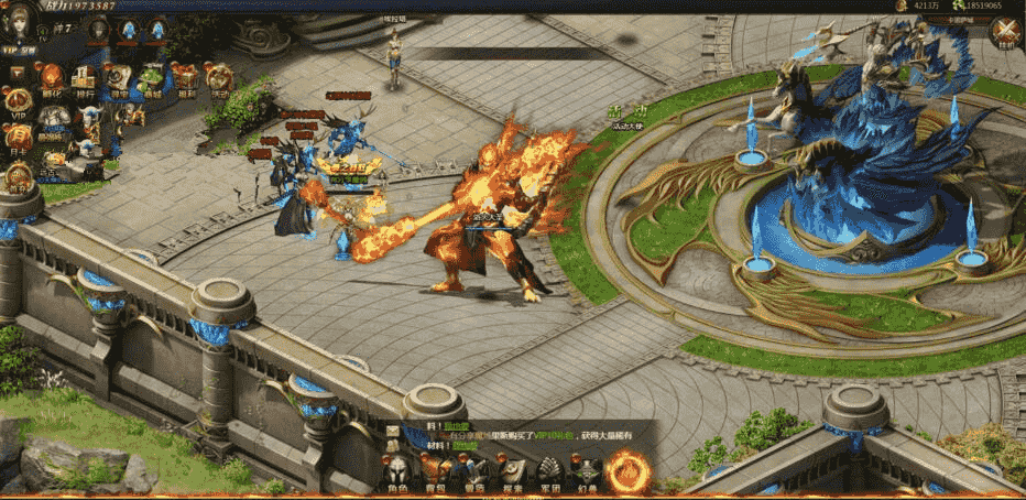 三网游戏【魔域来了H5】一键端+双GM工具+PC自动全屏附带外网教程